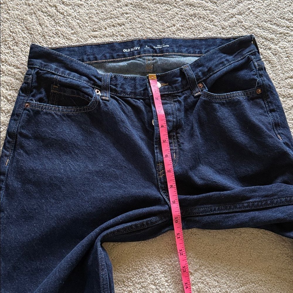 Old Navy High Rise Slouchy Tapered Barrel Jeans 8 Petite - Picture 11 of 11
